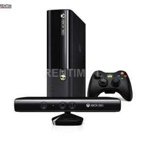 Wynajem konsoli do gier Xbox 360 z kontrolerem ruchu Kinect